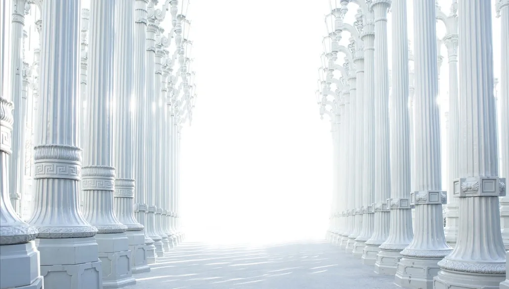 colonnes d'un palais de justice